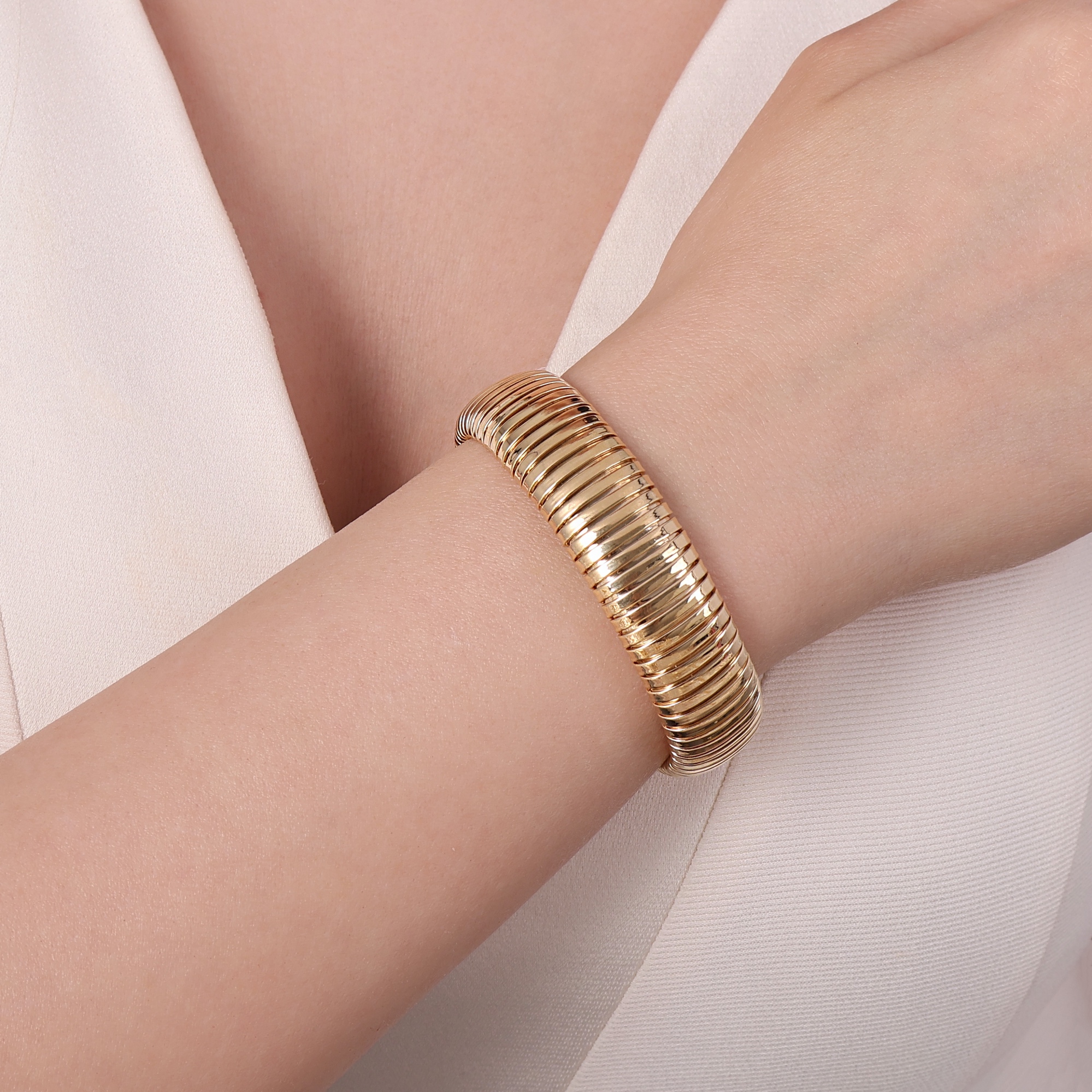 Tubogas Collection Silver Bracelet