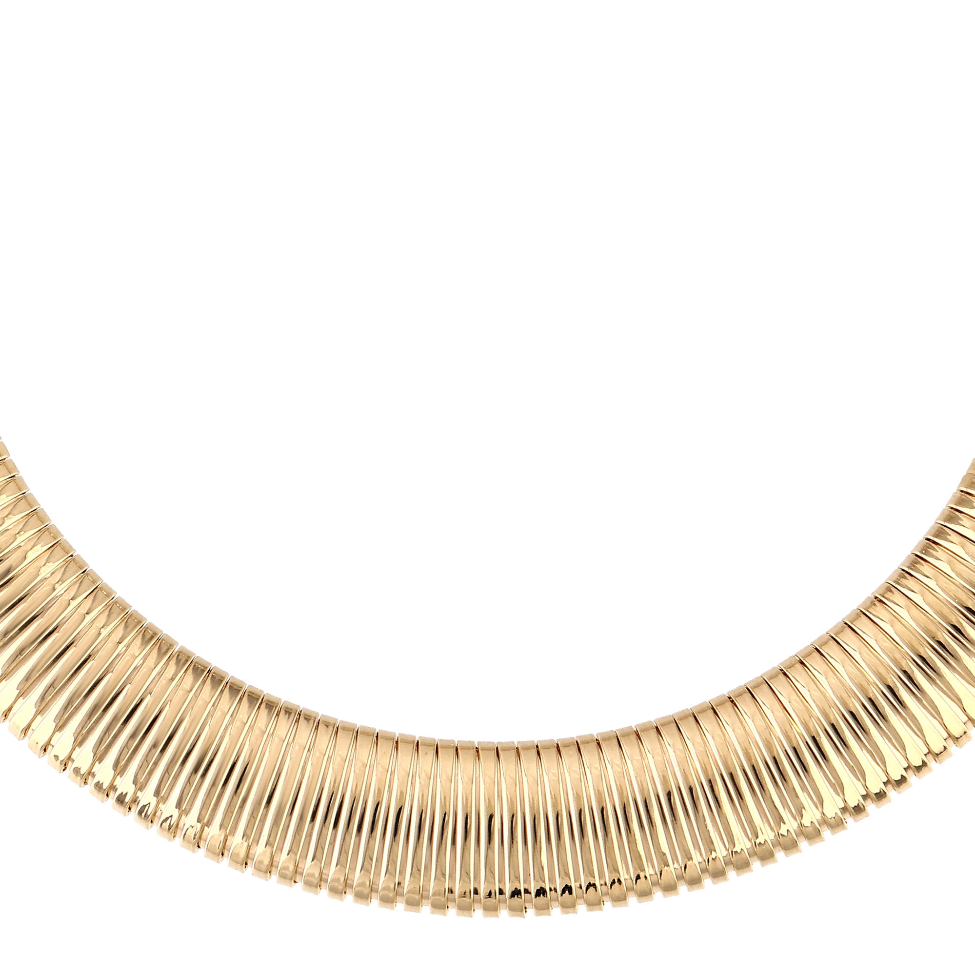 Tubogas Colleciion Silver Necklace