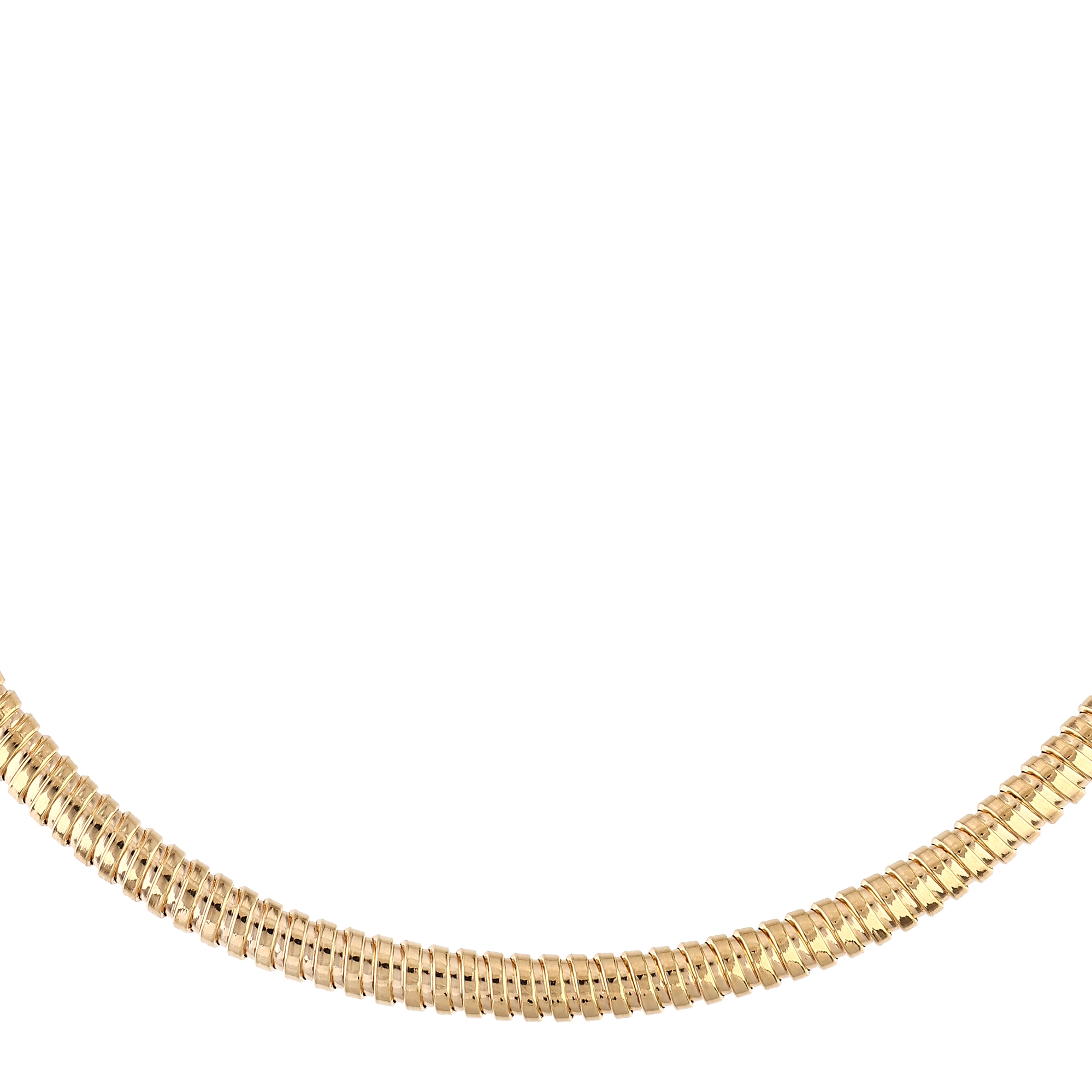 Tubogas Colleciion Silver Necklace