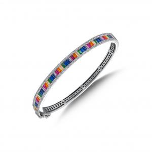 Rainbow DM2862-7CB Silver Bracelet