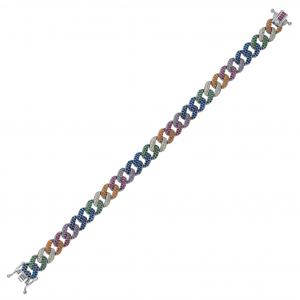 Rainbow DM4262-7CB Silver Bracelet