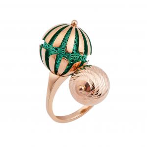Evergreen F076-An Silver Ring