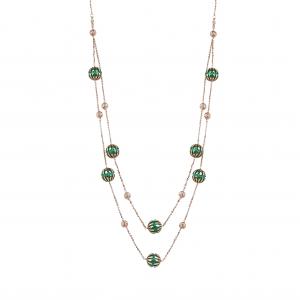 Evergreen F078-CL Silver Necklace