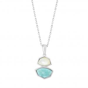 Lucky Gems P5088G Silver Necklace