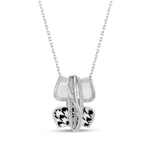 Pied De Poule PPHP0001-00 Silver Necklace