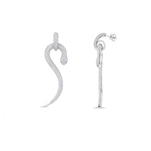 Gift DM5434E Silver Earring