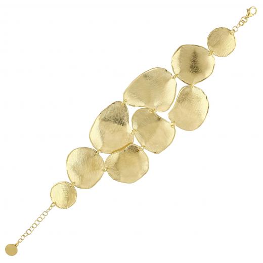 Sun Collection Gold-Plated Silver Bracelet