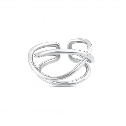 Gift Collection: Sterling Silver Interlocking Spiral Design Ring