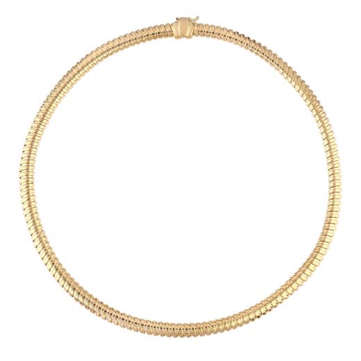 Tubogas Colleciion Silver Necklace