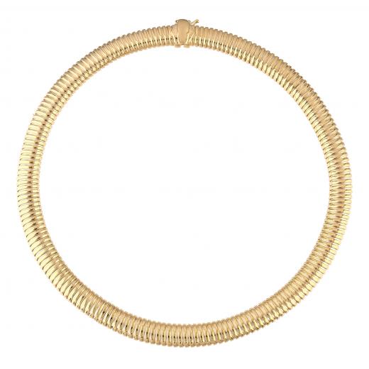 Tubogas Colleciion Silver Necklace