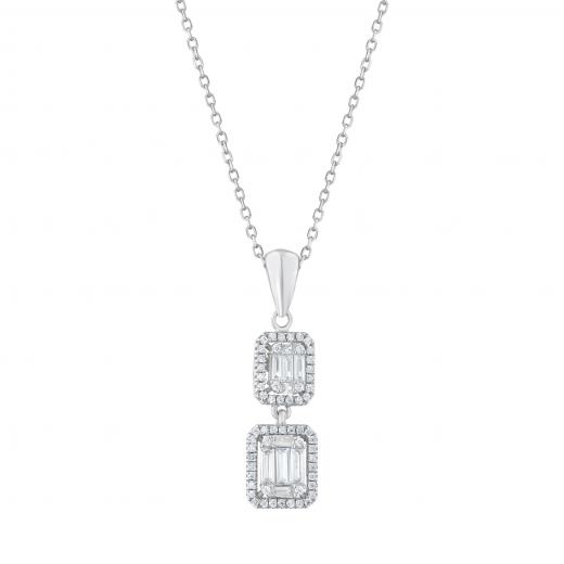 Baget APS26536W Silver Necklace