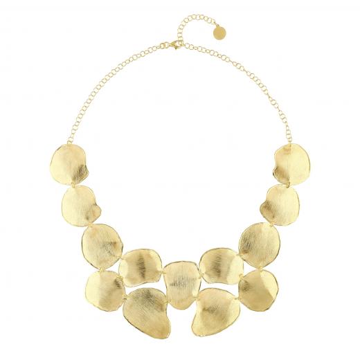 Sun Collection Gold-Plated Silver Necklace