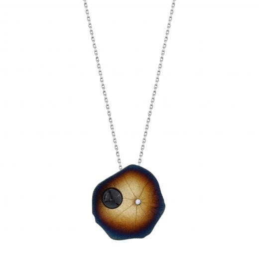 Global Warming GWHP0013B-CZ Silver Necklace