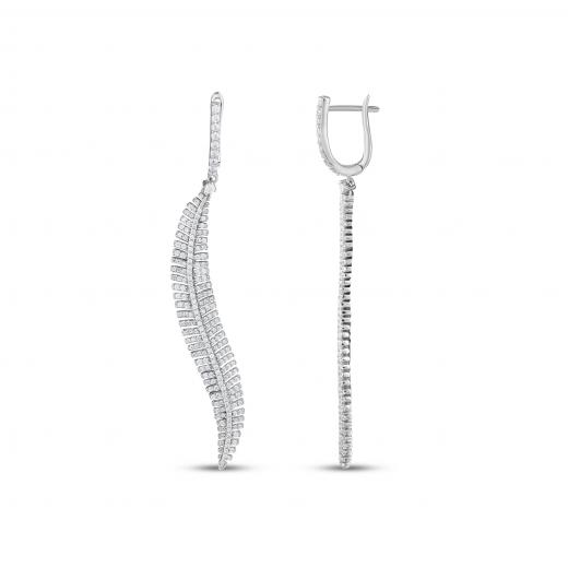 Rainbow DM1122E Silver Earrings
