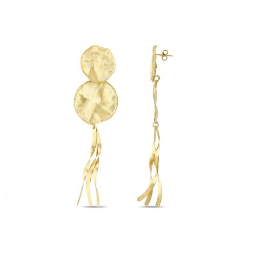 Sun Collection Silver Earring 