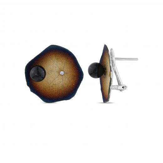 Global Warming GWHE00013B Silver Earring