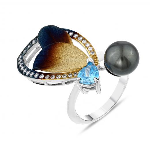 Global Warming GWHR0019B-CZ Silver Ring