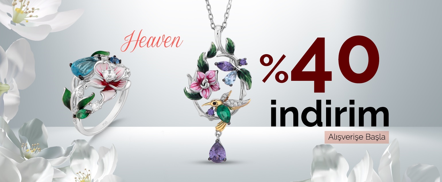Roberto Bravo Gümüş Heaven Koleksiyon Ürünlerinde %40 İndirim