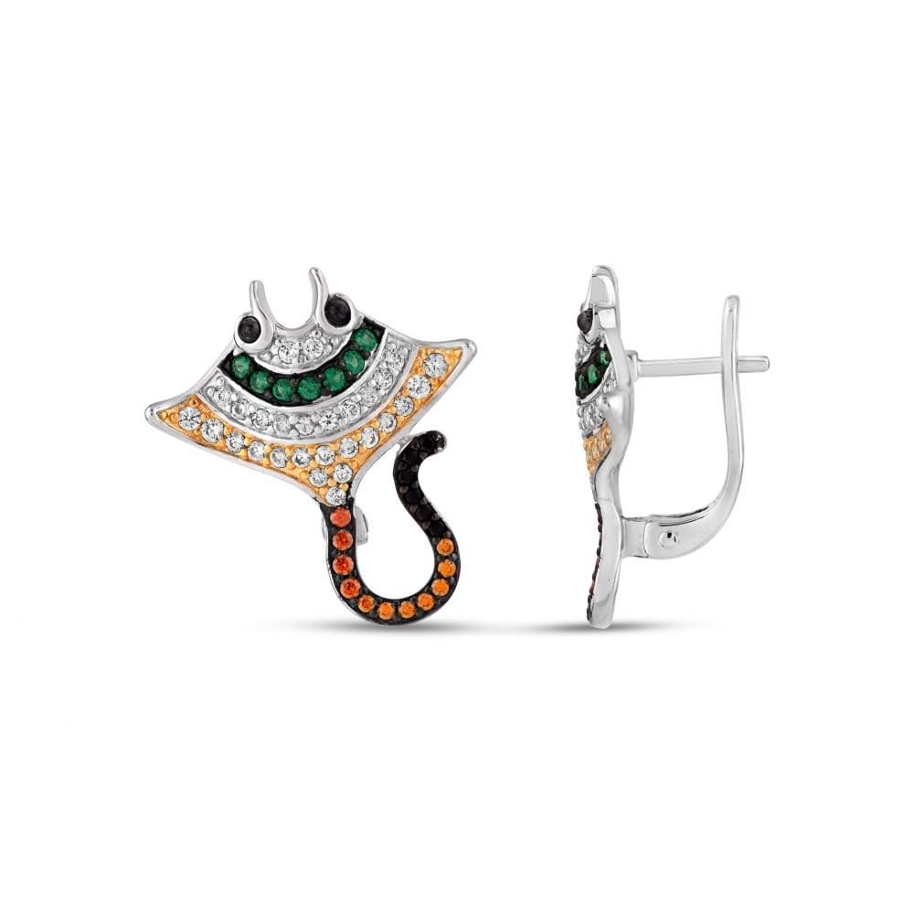 Dream Jungle Collection Dream Jungle Collection Colorful Stone Stingray Silver