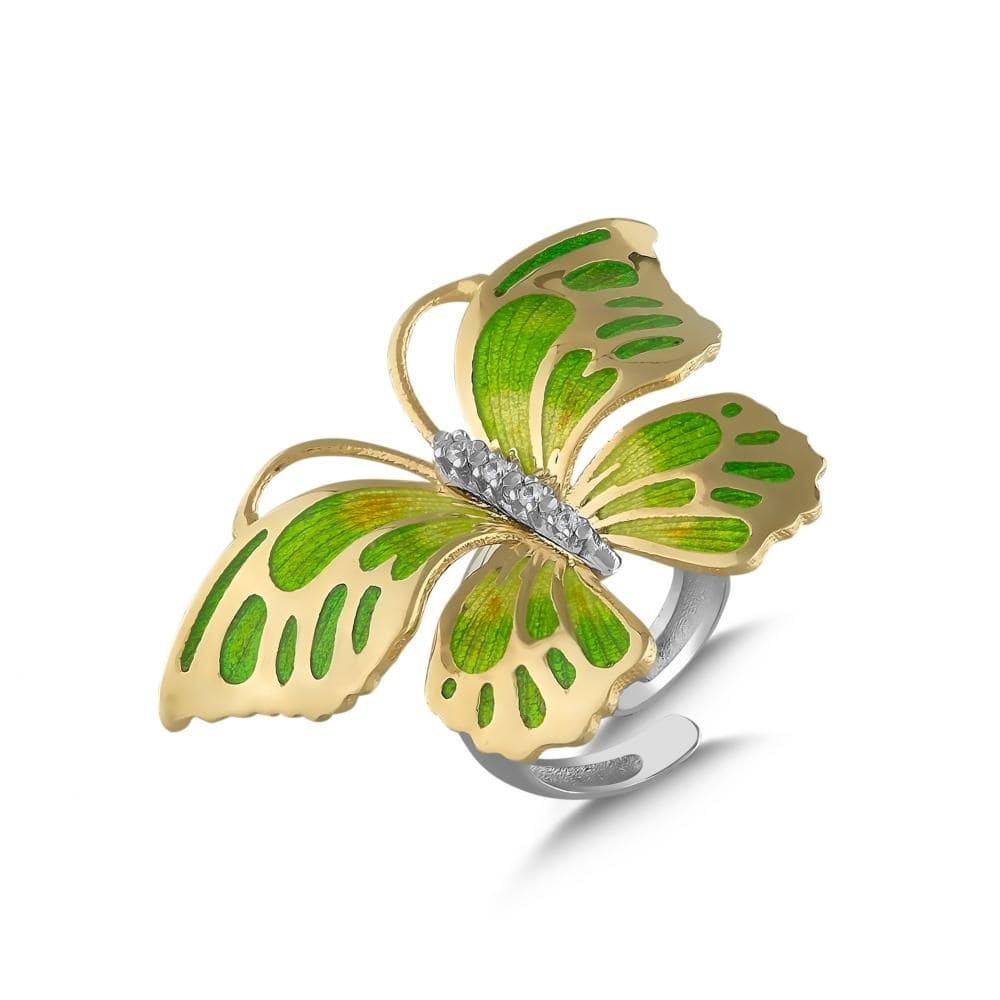 Le Jardin ZAN335-MN Silver Ring