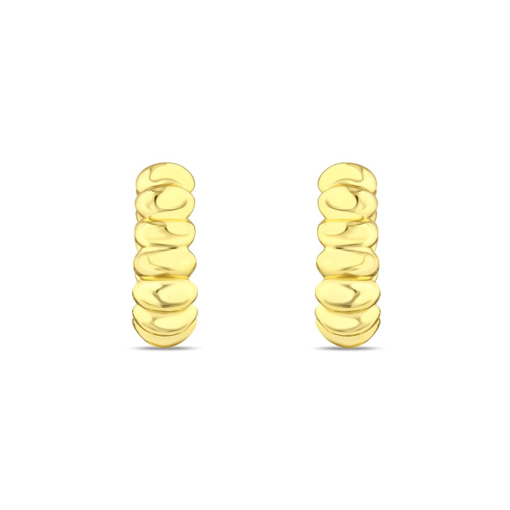 Sun Koleksiyonu Earcuff Dişli Gümüş Küpe