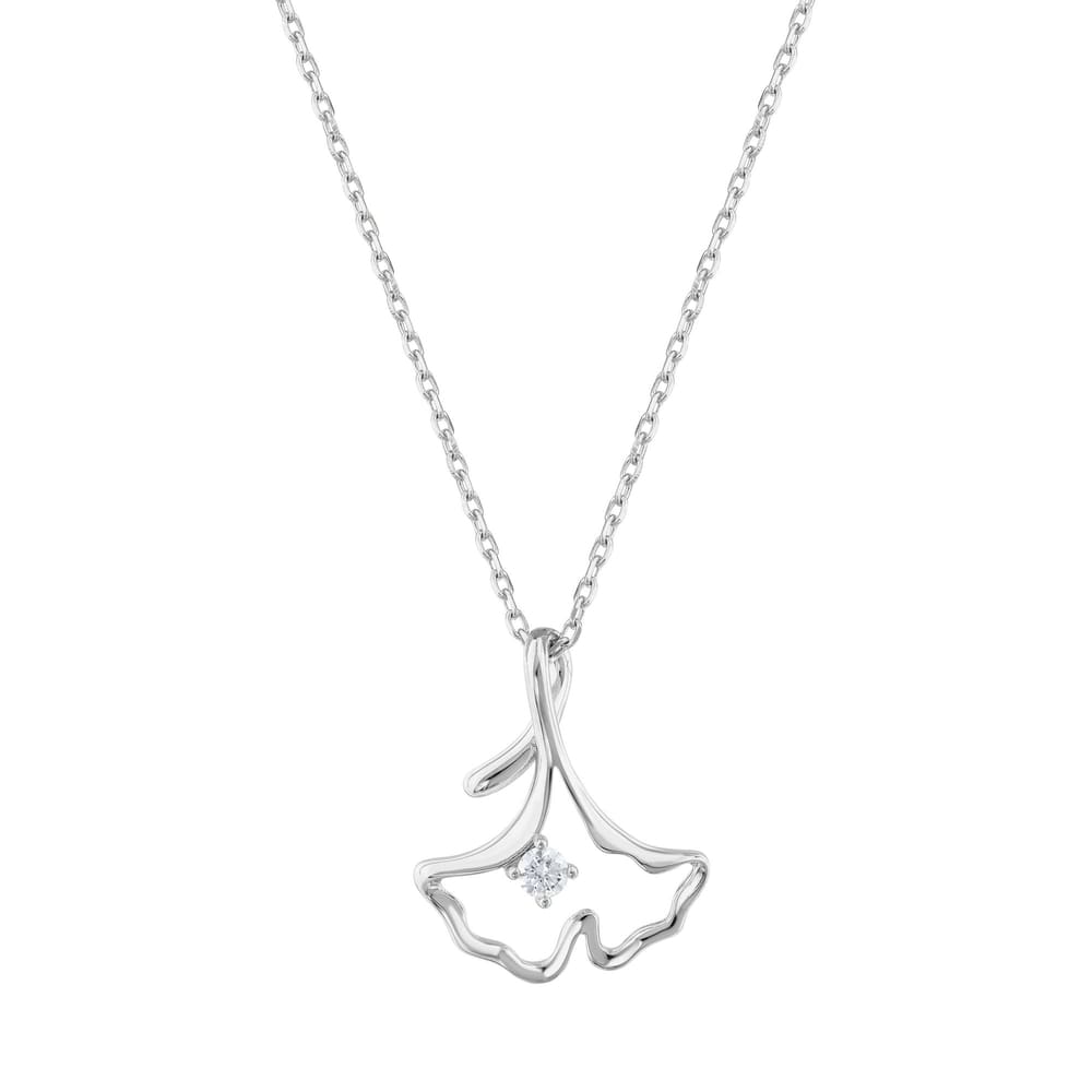 Gift Koleksiyonu Zirkon Taşlı Gümüş Kolye