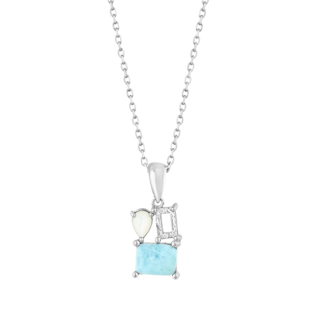 Lucky Gems P5086G Gümüş Kolye