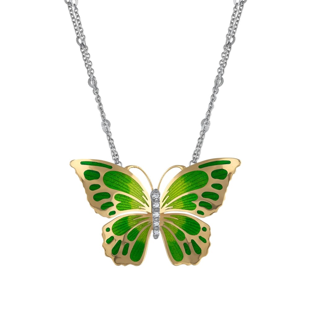 Le Jardin ZCL926-MN Silver Necklace