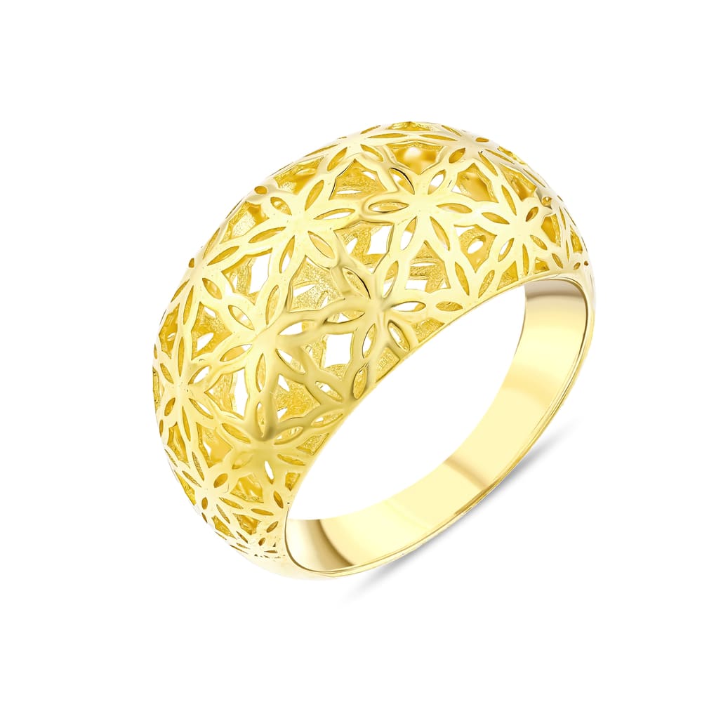 Flower Of Life NEXR1006Y-00 Gümüş Yüzük