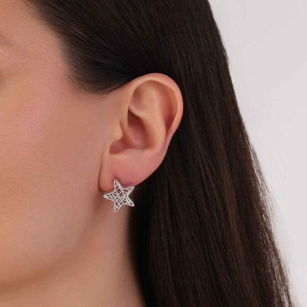 Gift Collection Geometric Star Earrings