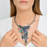 Серебряное колье Spider Model-2 с черным родиевым покрытием 2