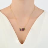 Fairy Tales Collection Fairy and Flower Themed Silver Necklace 3