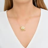Fairy Tales Collection Yellow Flower and Water Fairy Enamelled Silver Necklace 3