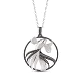 Koi Collection Black Fish Design Necklace 1