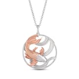 Koi Collection Pink Fish Design Necklace 1