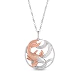 Koi Collection Pink Fish Design Necklace 2