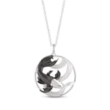 Koi Collection Black Fish Design Necklace 2