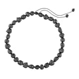 Clouds Collection Amorphous Black Silver Necklace 1