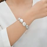 Браслет Clouds Collection аморфный серебряного цвета 3