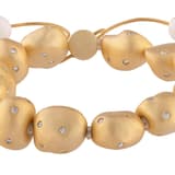 Clouds Collection Amorphous Gold Tone Bracelet 2