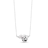 Ladybee Collection Ladybug Design Silver Necklace 2