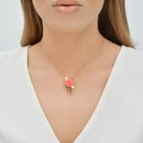 Rosered Tomurcuklu Gül Tasarımlı Rose Altın Renkli Gümüş Kolye 3