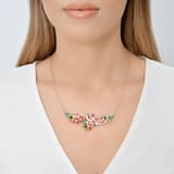 Zultanite Model-1 Flower and Bird Figured Enamelled Silver Necklace 3