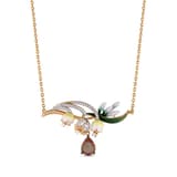 Zultanite Model-4 Enamel Silver Necklace 2