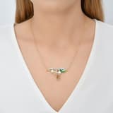 Zultanite Model-4 Enamel Silver Necklace 3