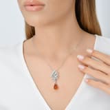 Колье Zultanite Collection из серебра с синей эмалью, цветочным букетом и камнями 3