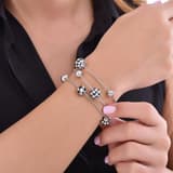 Pied De Poule Model-1 Silver Bracelet 3