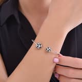 Pied De Poule Model-3 Silver Bracelet 3