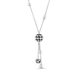 Pied De Poule Model-19 Silver Necklace 1