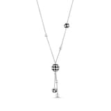 Pied De Poule Model-19 Silver Necklace 2